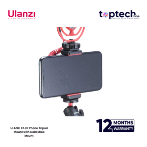 Alternative view of ULANZI ST‑07 Phone Tripod Mount with Cold Shoe Mount