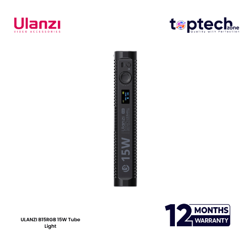Alternative view of ULANZI B15RGB 15W Tube Light