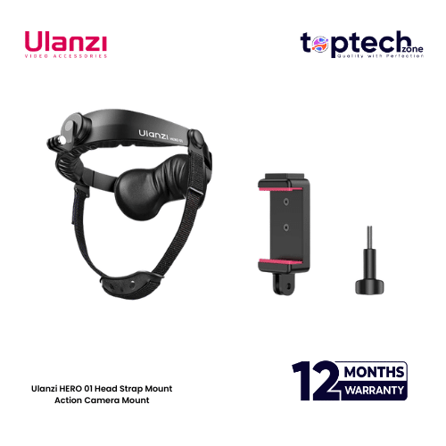 Ulanzi HERO 01 Head Strap Mount Action Camera Mount
