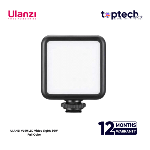 ULANZI VL49 LED Video Light: 360°-limited-white-version