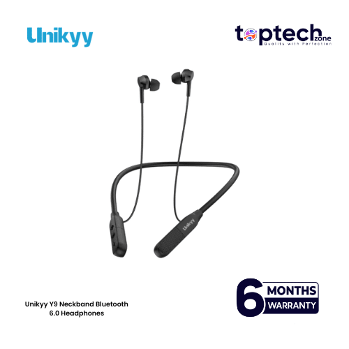 Unikyy Y9 Neckband Bluetooth 6.0 Headphones