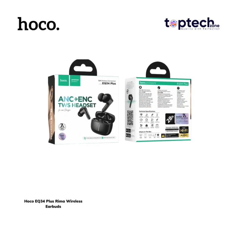 Alternative view of Hoco EQ34 Plus Wireless Earbuds