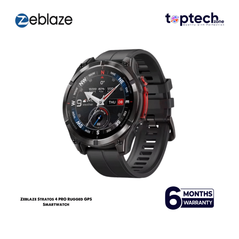 Zeblaze Stratos 4 PRO Rugged GPS Smartwatch