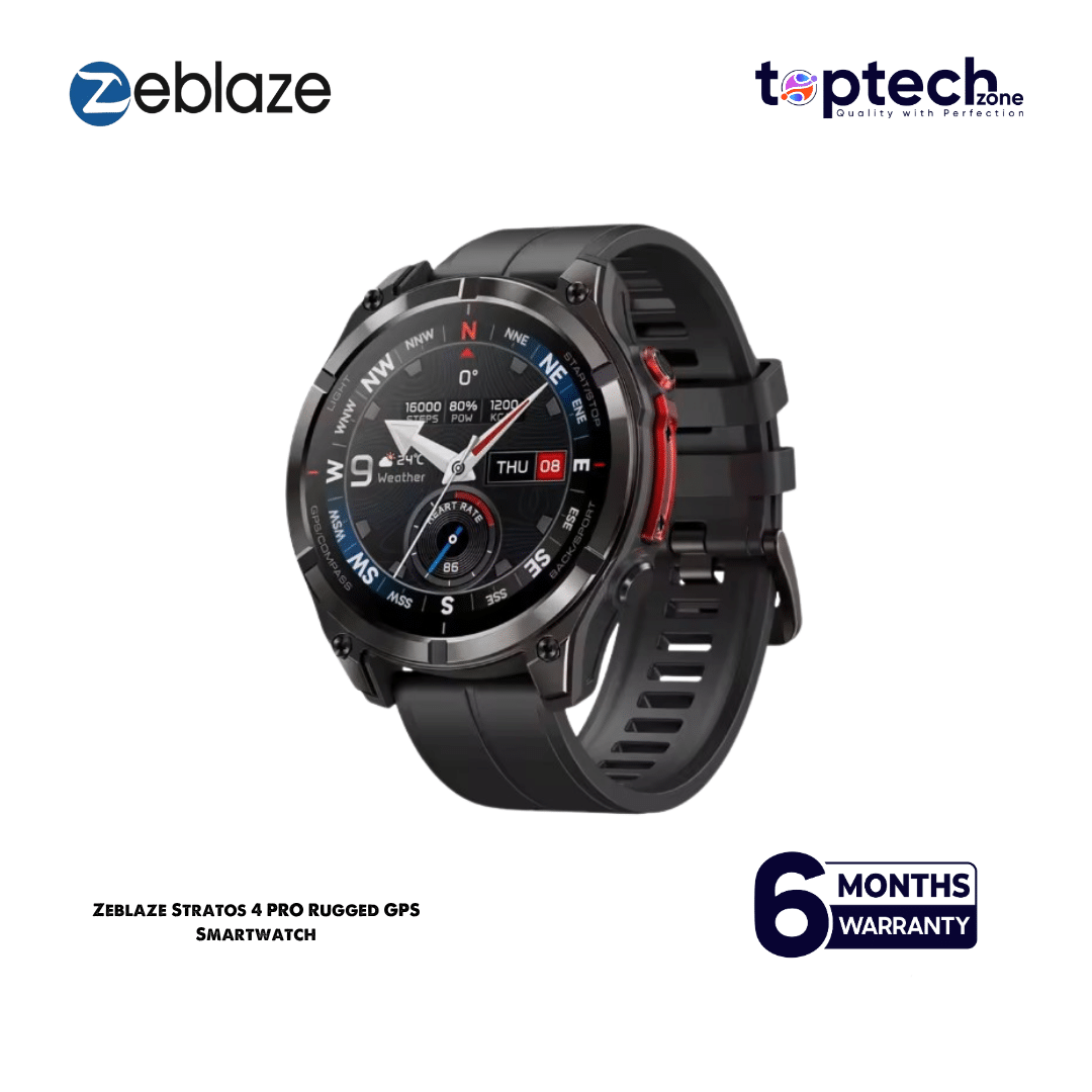 Zeblaze Stratos 4 PRO Rugged GPS Smartwatch