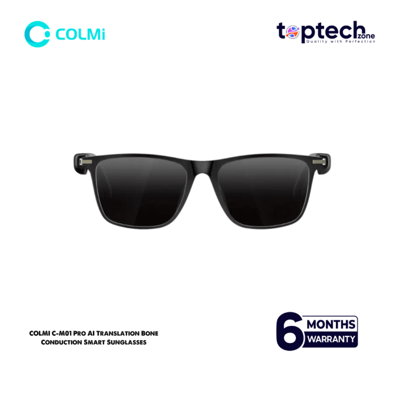 COLMI C-M01 Pro AI Translation Bone Conduction Smart Sunglasses