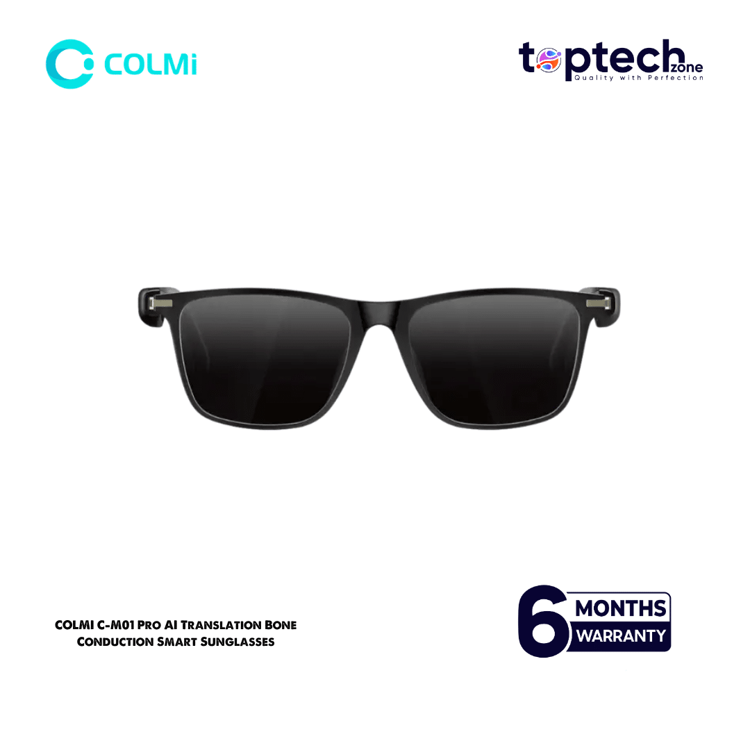 COLMI C-M01 Pro AI Translation Bone Conduction Smart Sunglasses