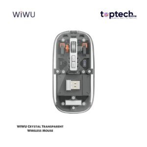 Alternative view of WIWU Crystal Transparent Wireless Mouse 2.4G
