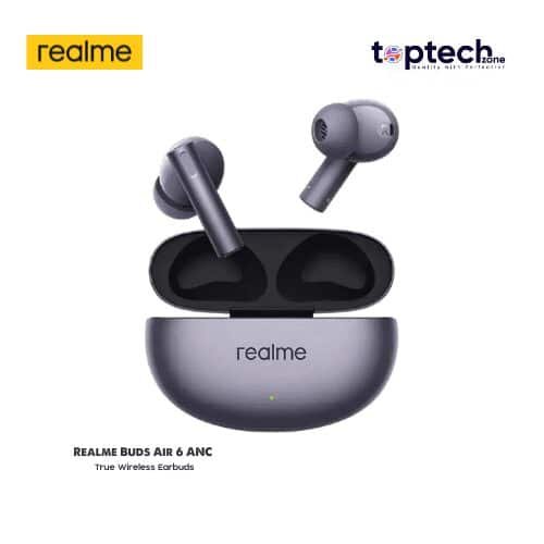 Alternative view of Realme Buds Air 6 Earbuds 50dB ANC LHDC HiRes Audio