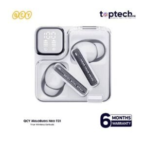 Alternative view of QCY MeloBuds Neo T31 Sci-Fi Aesthetic Earbuds