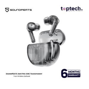 SoundPEATS Air4 Pro ANC Bluetooth 5.3 Lossless Sound & AptX Transparent