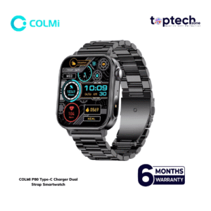 Alternative view of COLMI P80 Type-C Charger  Dual Strap Smartwatch