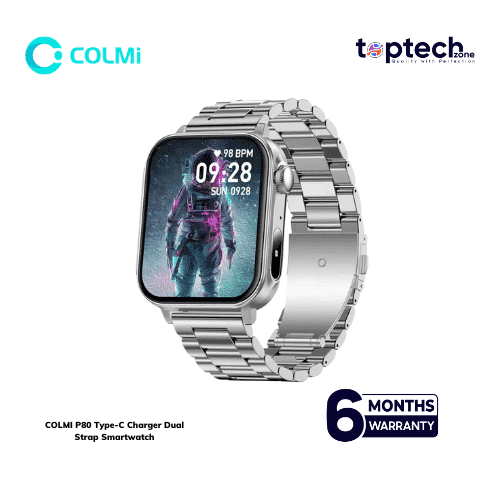 COLMI P80 Type-C Charger Dual Strap Smartwatch