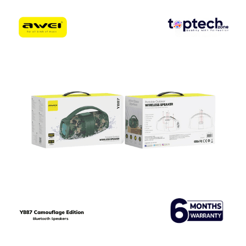 Awei Y887 Camouflage Edition Bluetooth Speaker - Image 4