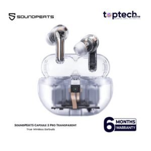 Alternative view of SoundPEATS Capsule 3 Pro Transparent White Special Edition