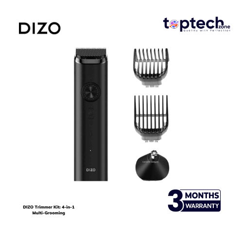 DIZO Trimmer Kit: 4‑in‑1 Multi‑Grooming