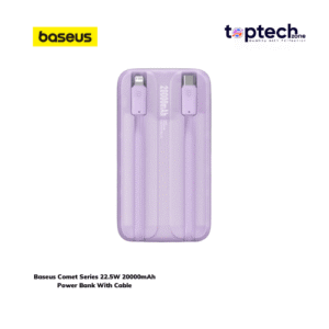 Alternative view of Baseus Comet Series 22.5W 20000mAh Power Bank With Cable