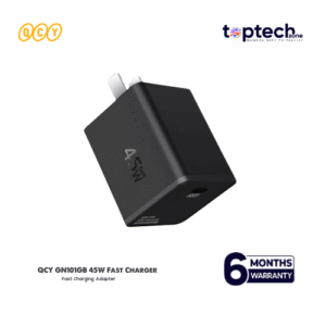 QCY GN101GB 45W Mini GaN Fast Charger (Fireproof Material)