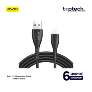 Alternative view of Awei CL-115T USB Type C/Lighting/Micro Cable 2.4A Fast Charging Wire Cord Quick Charge